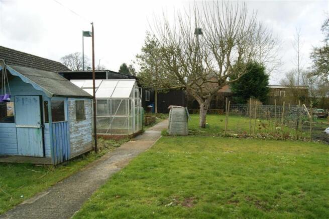 Rear Garden: