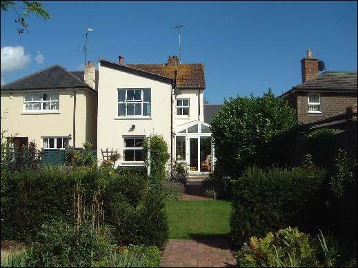Rear house & garden