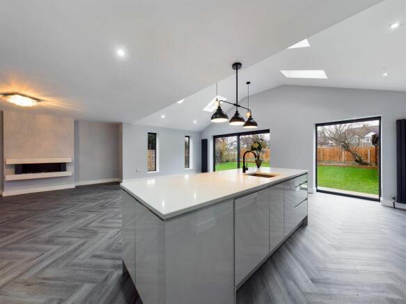 Kitchen/Living and Dining room