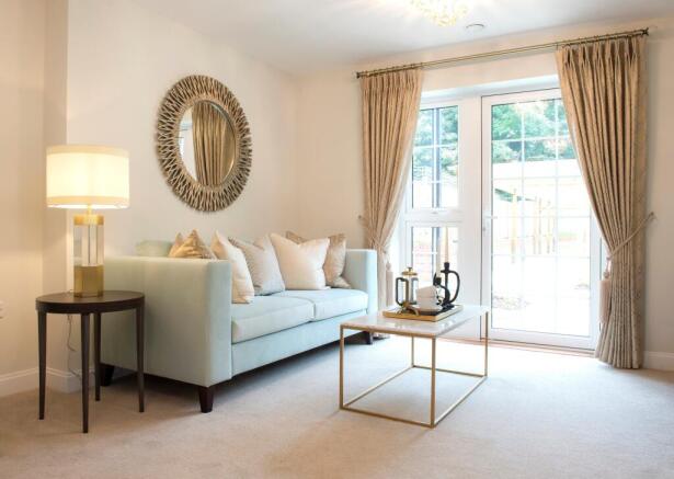 Show home living room