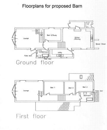 Floorplans For Barn