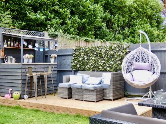 seating area & bar