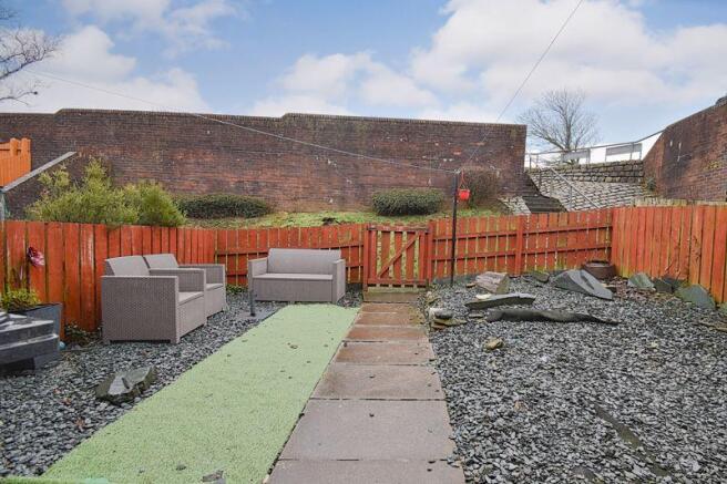 Rear garden