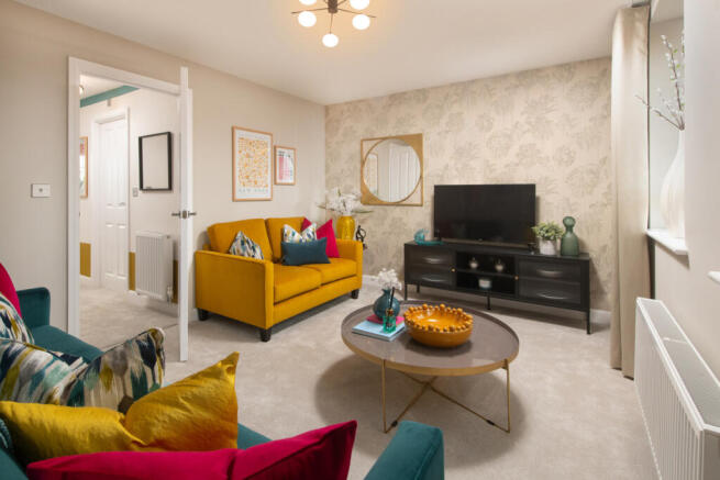 The interior of The Cannington Show Home at Chaloners Green, Whitby