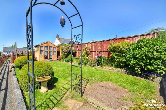Rear garden