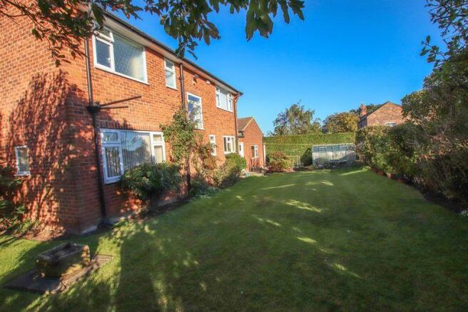 Rear garden