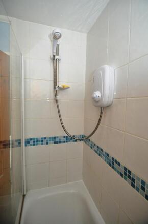 Shower over the bath