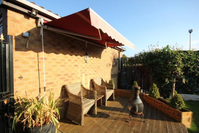Patio West Facing