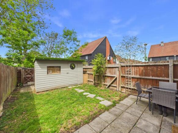 Rear garden
