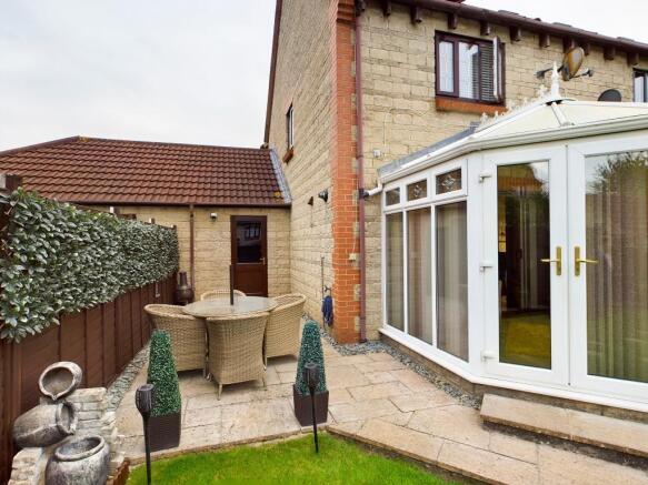 Rear garden