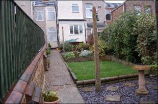 Rear garden