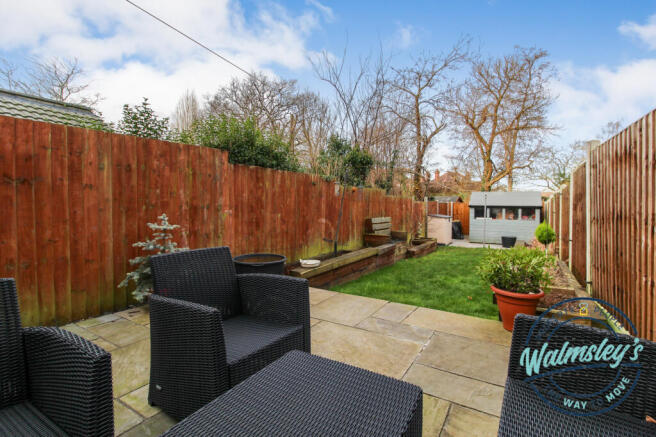 Rear gardens