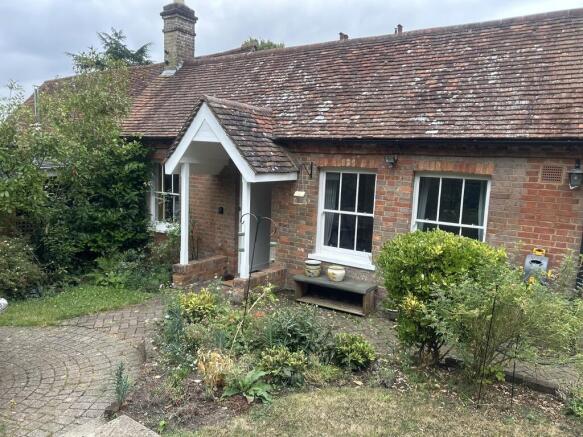 Front of cottage