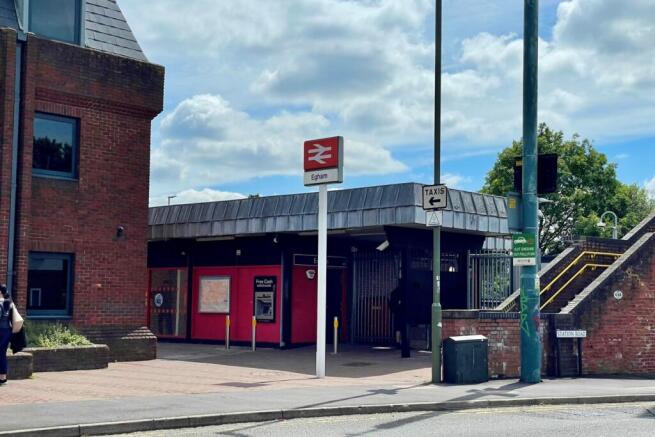 Egham Station shot