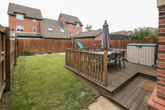Rear garden
