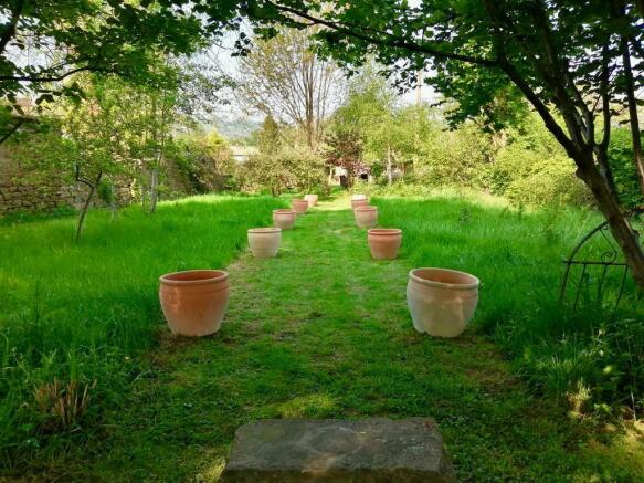 Half an acre of garden in total