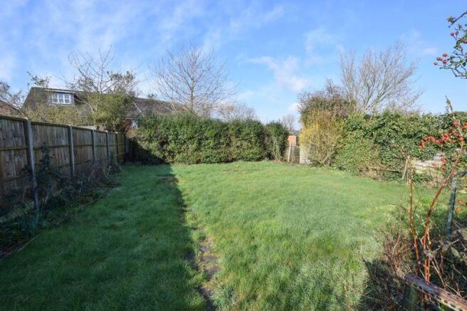 Rear garden