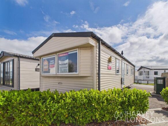 Exterior of the Willerby Caledonia Holiday Caravan