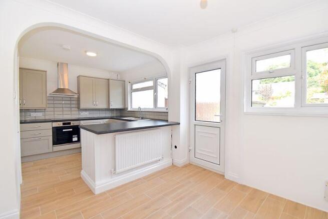 Open plan kitchen/diner