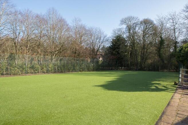 Astro turf area