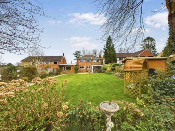 REAR ASPECT FROM GARDEN