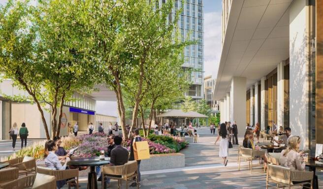 New Station Entrance