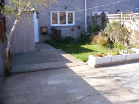 Rear garden view 2
