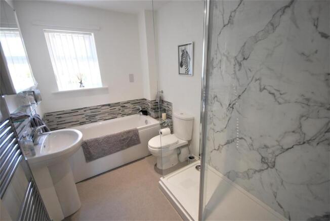 RE-FITTED BATHROOM: