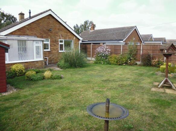Rear garden