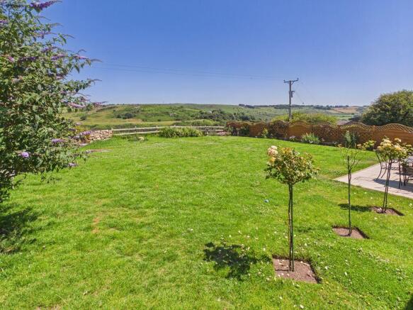 Garden and view