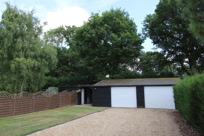 Double Width Garage/