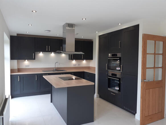 High specification kitchen with stylish island unit