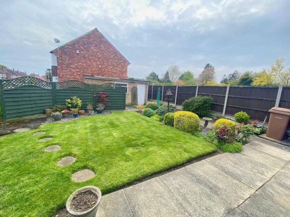 South facing garden