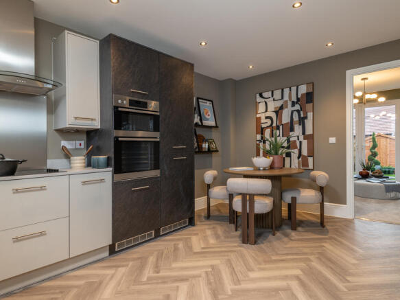Interior designed Stamford Kitchen / Dining area