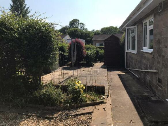 Rear garden