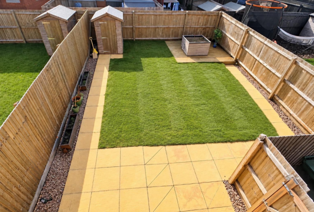 Rear garden