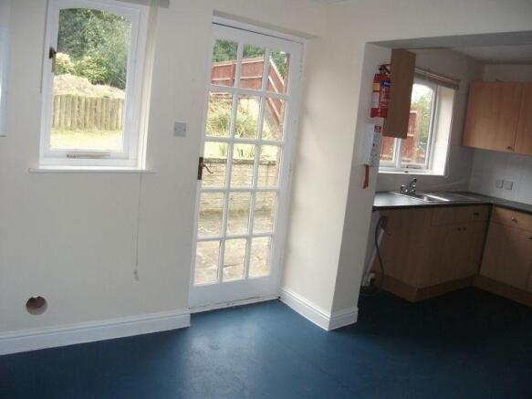 Breakfast area in