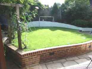 Rear garden