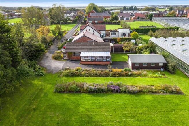 Aerial Shot Of House