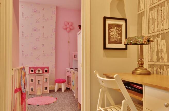 Bedroom 3  (via Study)