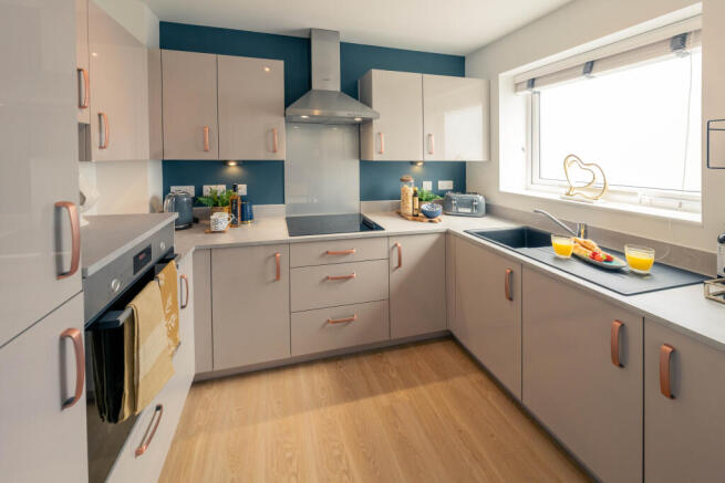 Show home kitchen