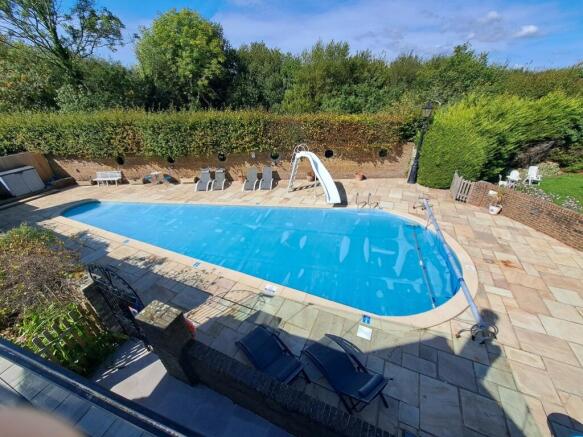TERRACE VIEW OVER POOL