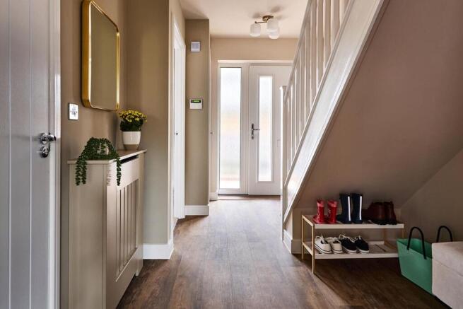 A light-filled hallway offering a sense of space from the moment you step inside