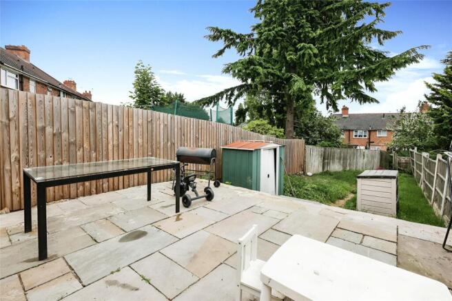Rear Patio