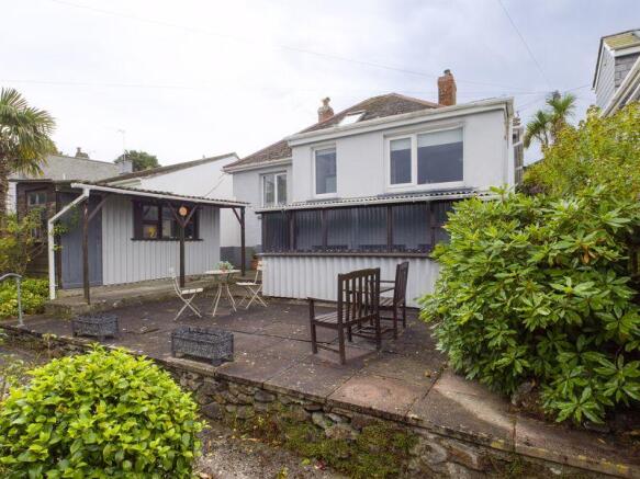 rear elevation and garden