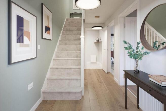 Hallway of the Bittesford