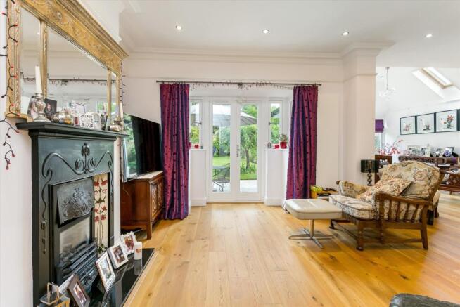Open fireplace