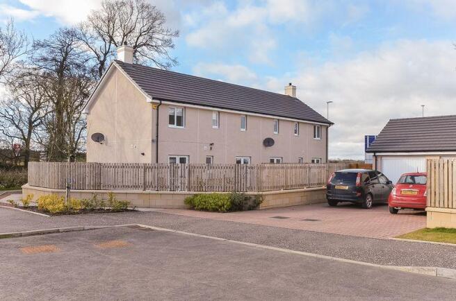 Rear with Garage