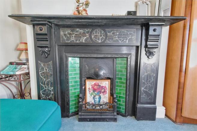 Fireplace in Master bedroom