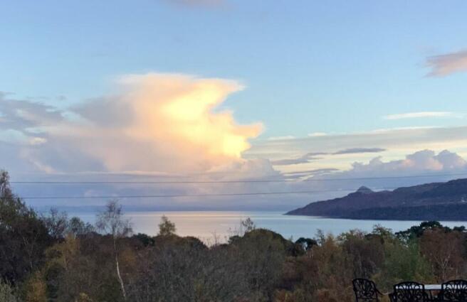 View from Merkland House